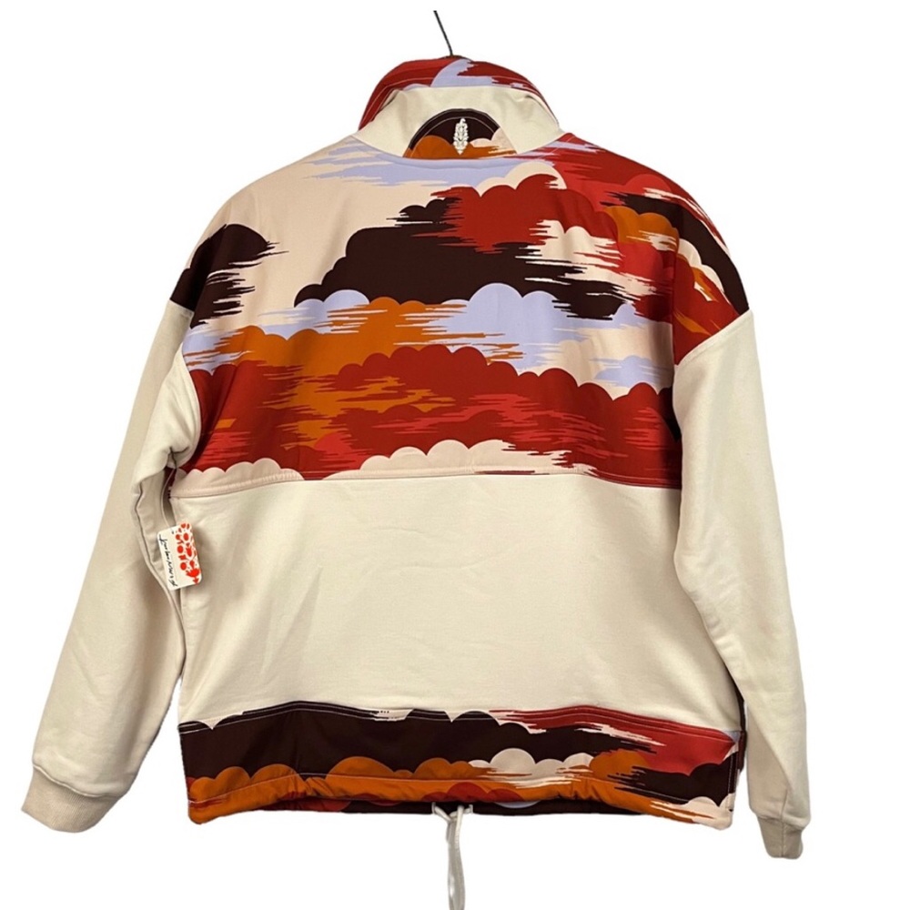 FREE PEOPLE MOVEMENT Daybreak Sweat 1/2 Zip Pullover Jacket / Chai Combo / XS - Picture 8 of 14